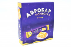 Аэробар Батончик пористый белый 28гр./18 шт