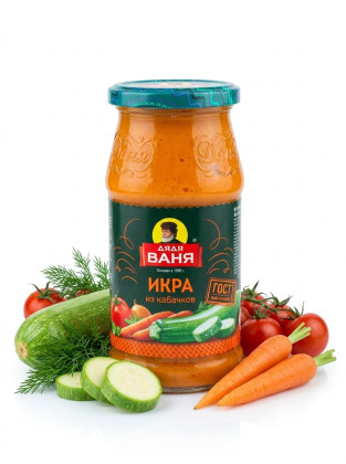 Икра кабачковая 460 гр* 8 шт (Дядя Ваня)
