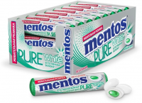 Жев. Mentos ПФ ролл Нежная мята 12бл*24шт*16гр