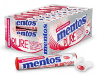 Жев. Mentos ПФ ролл Клубника 12бл*24шт*16гр