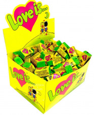 Жев.LOVE IS кокос и ананас 20 бл.