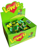 Жев.LOVE IS яблоко и лимон 20 бл.