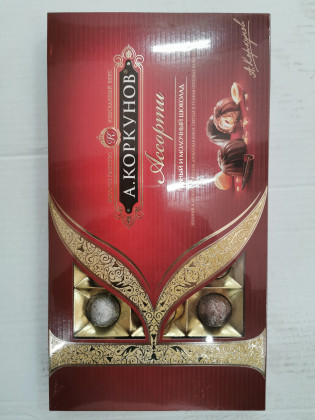 Коркунов Ассорти темно/мол шоколад (красная)190гр*10шт