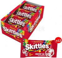 Skittles драже Фруктовый 38гр*12шт*12бл (144шт)