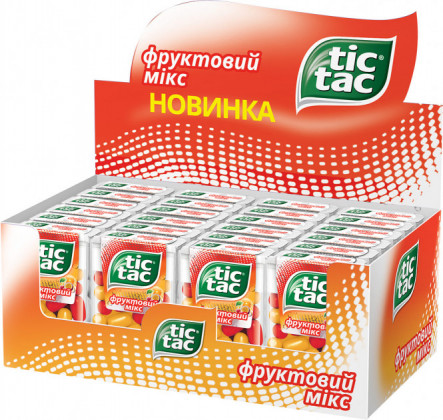 Тик Так Драже Холодная Мята 16г 12*24
