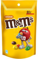 M&Ms Драже 80г/28шт  Арахис
