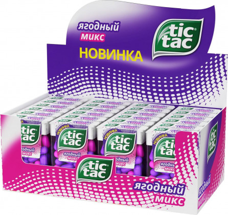 Тик Так Ягодный микс 1бл* 12шт*24бл