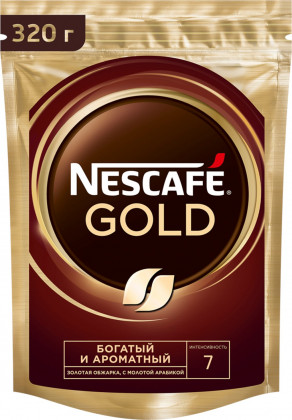 Нескафе Голд м\у 320*12шт(рус)