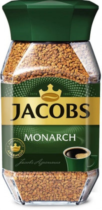 Jacobs Monarh кофе раствор. ст/б 270гр*6шт Новинка