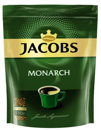Jacobs Monarh кофе раствор.м/у 130гр*9шт