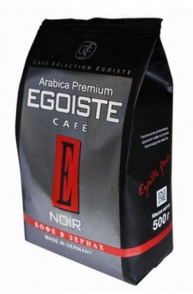 Кофе Egoiste Noir ЗЕРНО 500гр*4