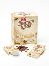 Коф.напиток ТОРА БИКА CREAMY LATTE 5пак.*30гр. *24шт. , шт Коф.напиток ТОРА БИКА CREAMY LATTE 5пак.*30гр. *24шт. , шт
