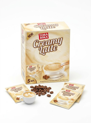 Коф.напиток ТОРА БИКА CREAMY LATTE   5пак.*30гр. *24шт. , шт